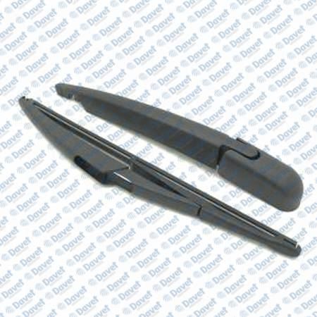 PLASTECH P12335 Arka Silecek Kolu + Silecek Supurgesi + Kapak Captur 2014-